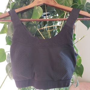 Black Gymshark sports bra